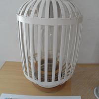 Lampada Design,luce Led,Ecologica in legno/vetro