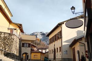 Spazioso trilocale in centro a Moggio