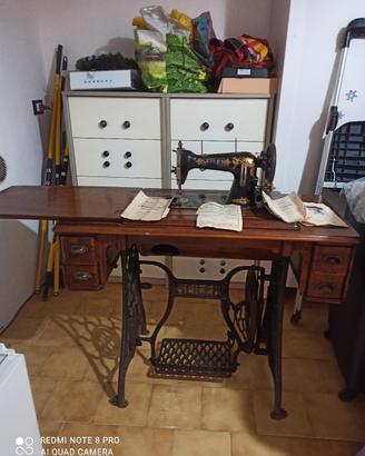 macchina da cucire Seiler d'epoca