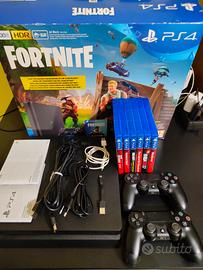 🎮 PS4 Slim 500 GB + 2 Controller + 6 Giochi