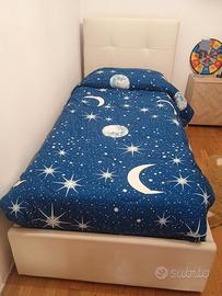 Letto singolo contenitore