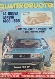 riviste quattro ruote ,gente e motori 