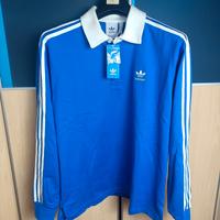 Adidas Long Sleeve Polo Oversize Vintage