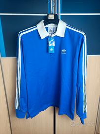 Adidas Long Sleeve Polo Oversize Vintage