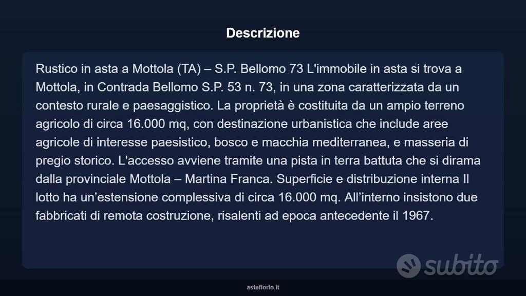 Immobile in asta di 16000 m² con più di 5 locali a - Vista 4