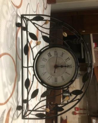 Orologio da Tavolo Ferro Battuto vintage