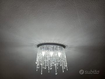 3 lampadari moderni Swarovski completi 