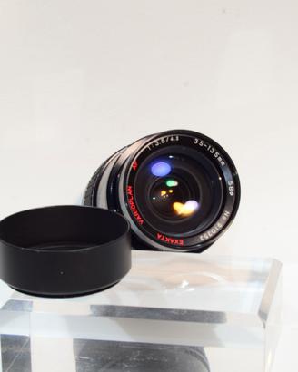 Obiettivo Exacta Varioplan 35-135mm x Sony A