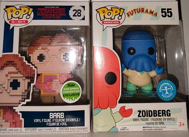 Funko pop Futurama Stranger things