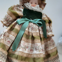 Bambole ceramica vintage