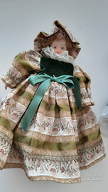 Bambole ceramica vintage