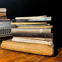 Lotto set 10 libri vecchi vintage e antichi