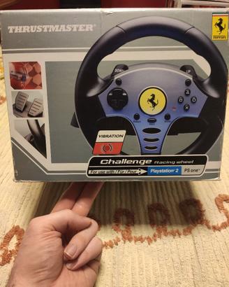Thrustmaster Ferrari Challenge Racing Wheel PS2
