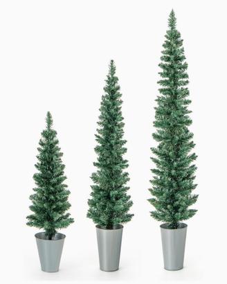 NUOVO Set di 3 Albero di Natale da 90/120/150 cm