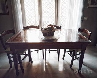 Set Rustico - Tavolo con sedie Rossin & Braggion