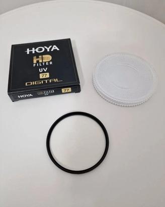 Filtro obiettivo Hoya UV HD 77mm