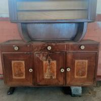 credenza d epoca da restaurare 