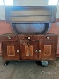 credenza d epoca da restaurare 