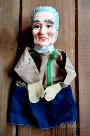 6 MARIONETTE DE PLASTIC THEATRE PLAY SET - VINTAGE