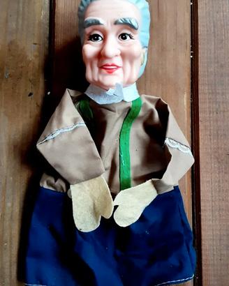 6 MARIONETTE DE PLASTIC THEATRE PLAY SET - VINTAGE