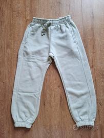 Pantaloni tuta Zara verde acqua chiaro 6 anni