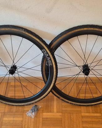 Ruote Damil tubolari carbonio ciclocross cx