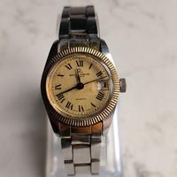 Baume mercier baumatic donna automatic acciaio oro