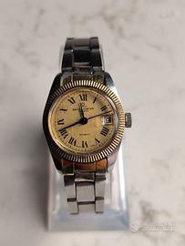 Baume mercier baumatic donna automatic acciaio oro