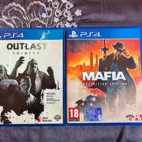 MAFIA e OUTLAST per PS4