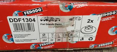  COPPIA DISCHI FRENO ANT FERODO DDF1304