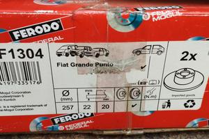  COPPIA DISCHI FRENO ANT FERODO DDF1304