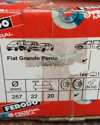  COPPIA DISCHI FRENO ANT FERODO DDF1304
