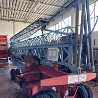 Gru automontante gommata zincata altezza 12x18 di