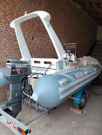 Sacs Tornado 510 + Yamaha 70 HP + carrello Balbi