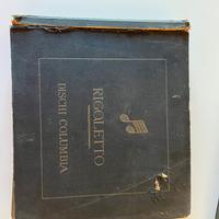 Dischi granmofono Rigoletto G. Verdi