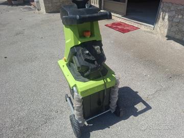 bio trituratore elettrico 