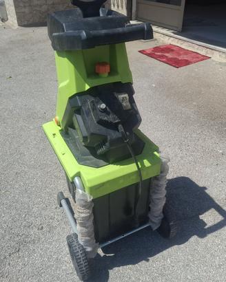 bio trituratore elettrico 