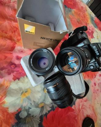 Nikon F801S con ottiche
