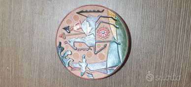 piatto di terracotta da appendere