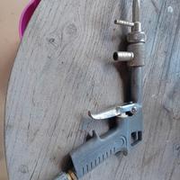 Pistola per sabbiatura a compressore 