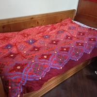 letto doppio legno massello 