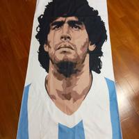 Telo mare/palestra Maradona nuovo mai usato 