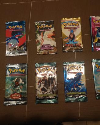 Bustine vuote Pokemon VINTAGE anni 2000