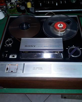 Registratore bobina Sony-marantz teac revox sansui