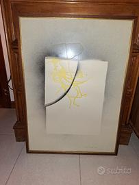 quadro di : "WILLIAM  XERRA" (PIACENZA) 51x70 cm 