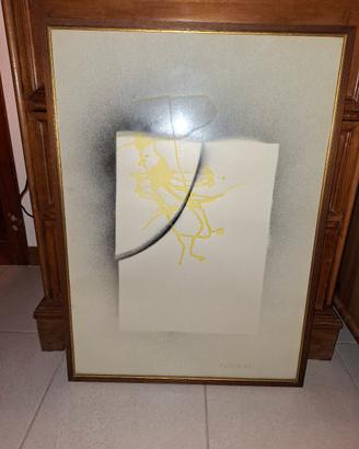 quadro di : "WILLIAM  XERRA" (PIACENZA) 51x70 cm 