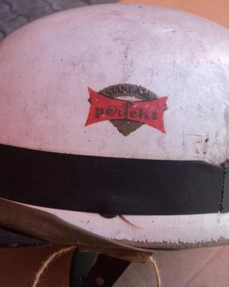 Casco depoca per moto