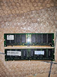 Coppia ram 128 Mb PC 133