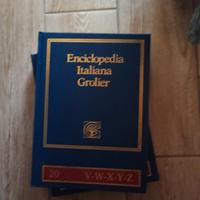 2 enciclopedie italiane Grolier illustrate .