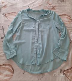 Camicia da donna verde tiffany 